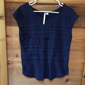 Lauren Conrad Blue Top